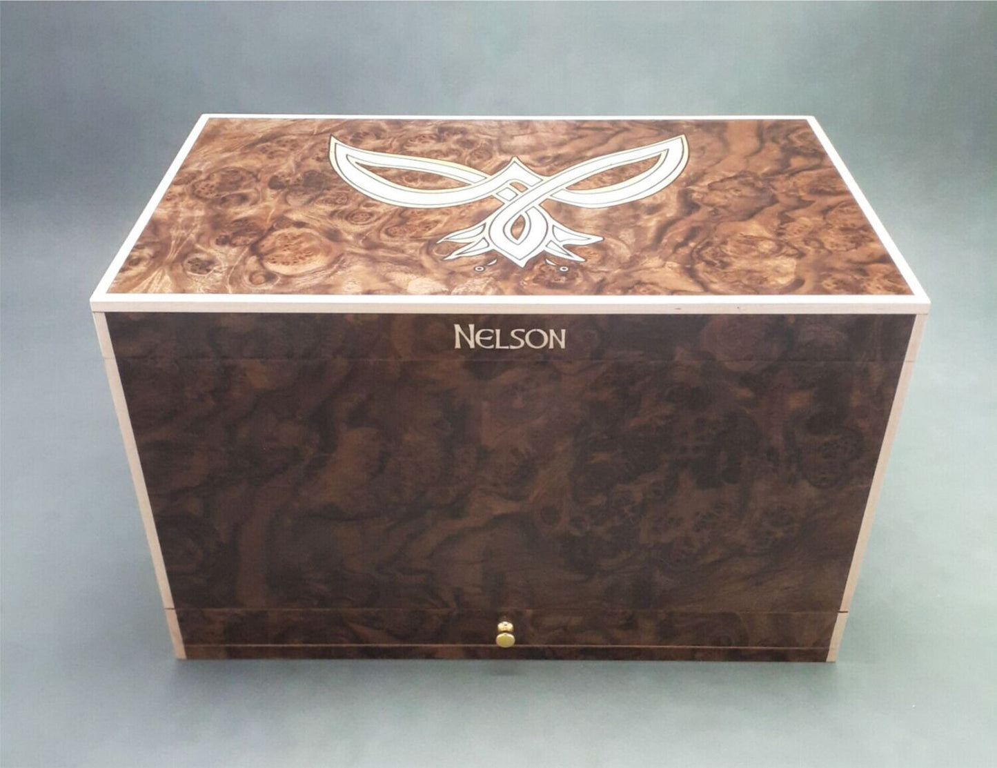 150-Count Custom Handcrafted Humidor  (with Drawer)