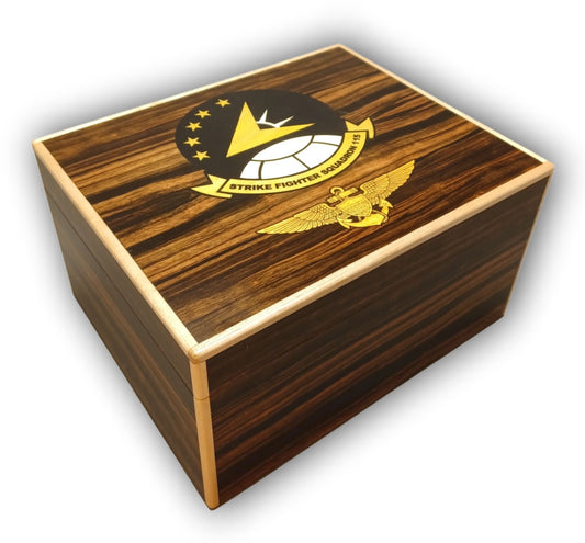50-Count  Custom Humidor      Made in the U.S.     A1