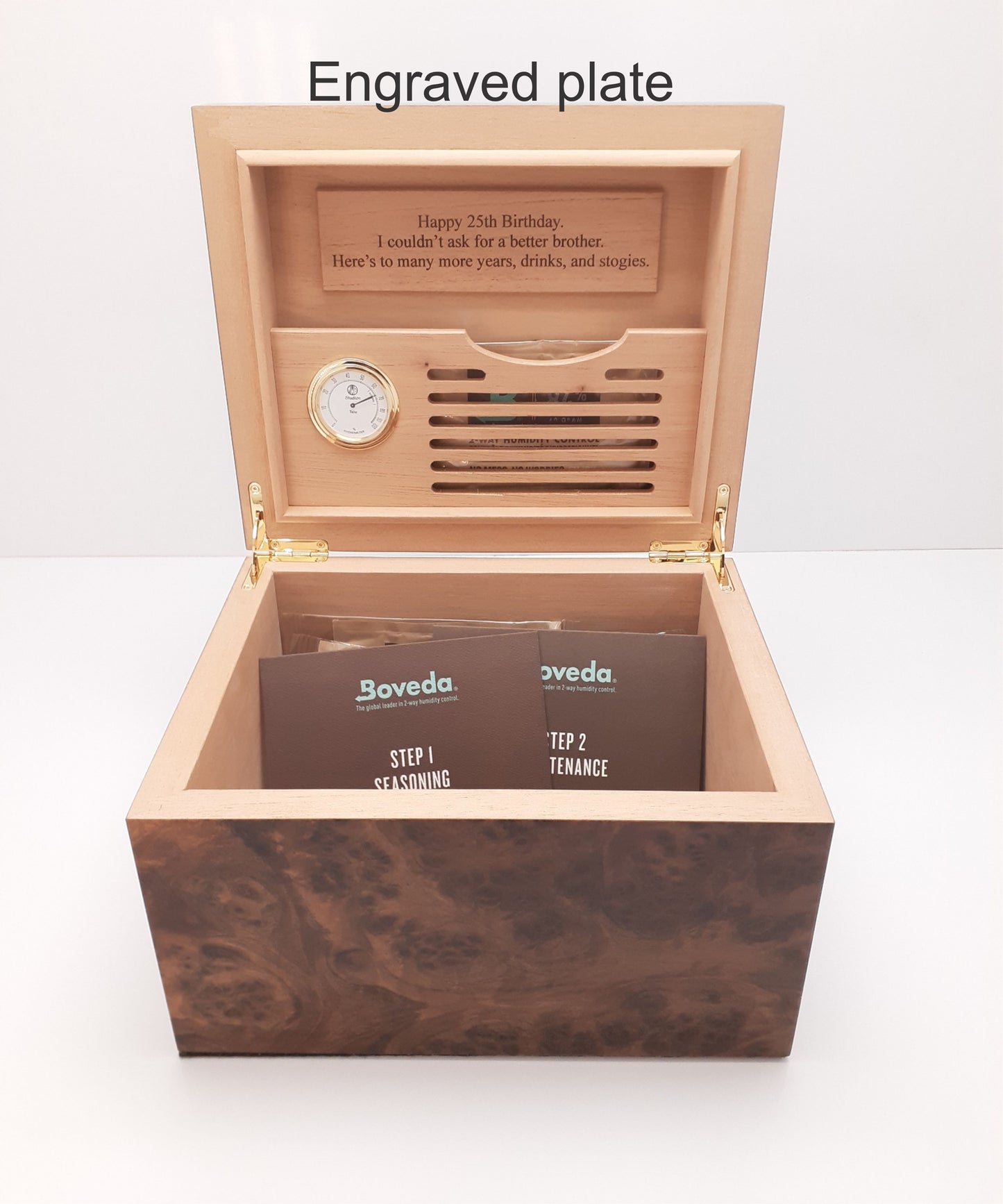 Custom Handcrafted Humidor  50 count.  Made in the U.S.