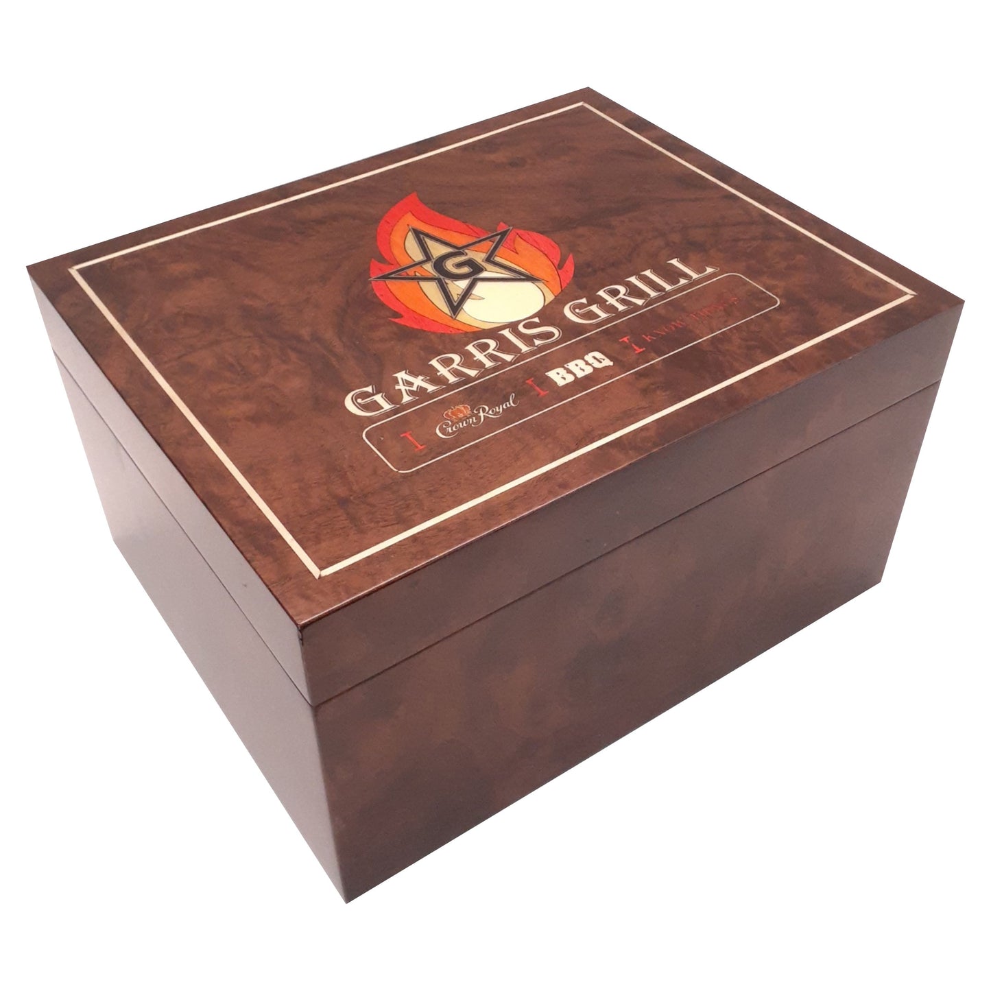 Custom Handcrafted Humidor  50 count    Made in the U.S.
